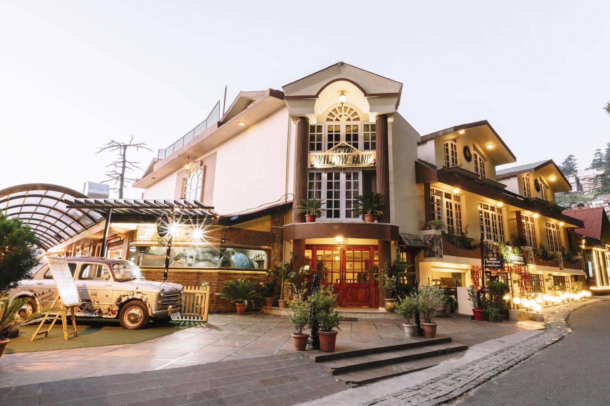 Hotel Willow Banks - Boutique 4 Star Hotel On The Mall Road Shimla Exterior foto